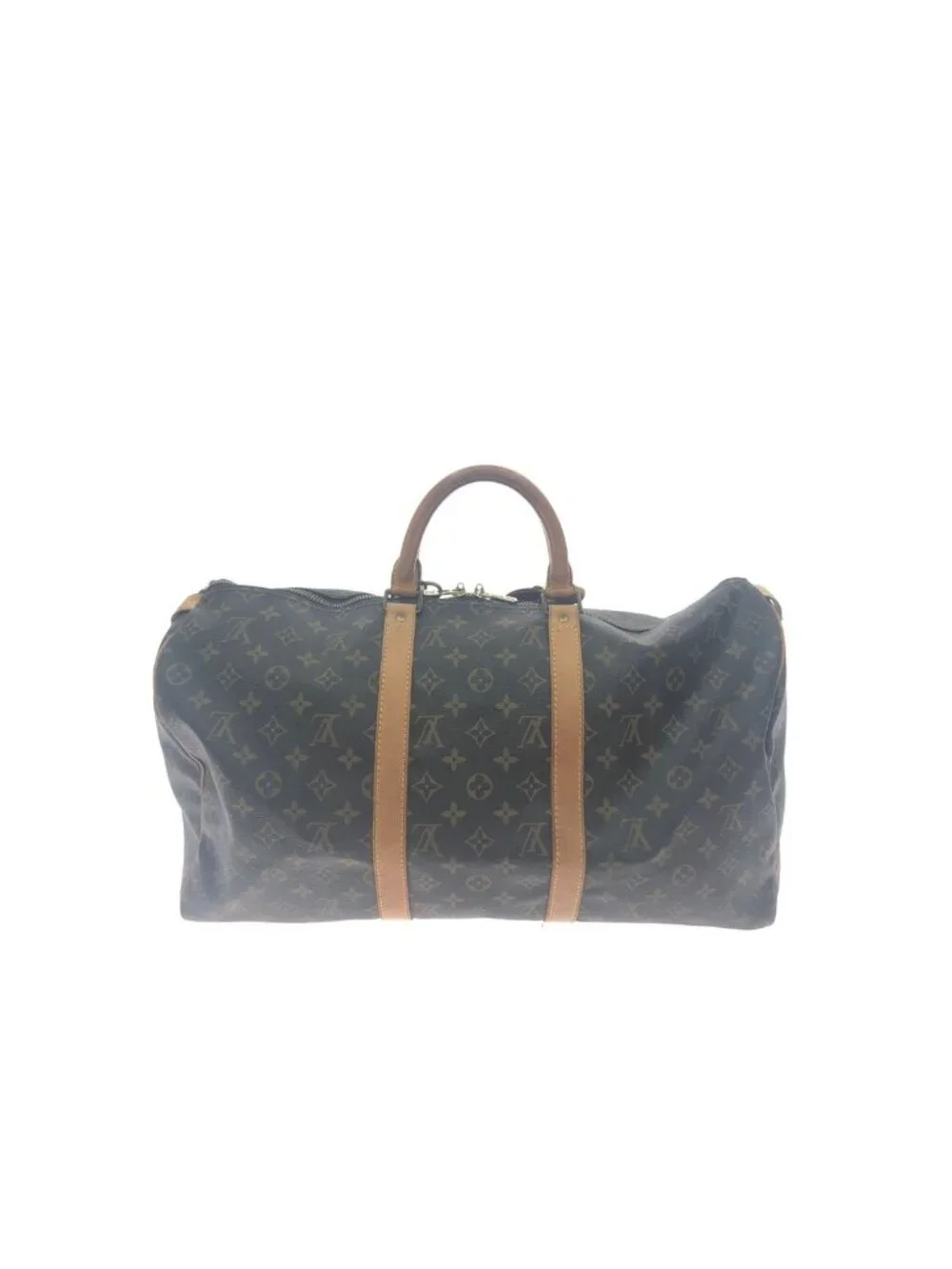 Louis Vuitton Boston Bag Monogram Keepall 50 key Miss Ing Brown - Picture 2 of 8